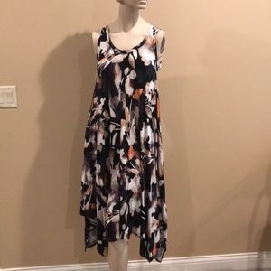 Simply Vera Vera Wang multicolor dress sz S